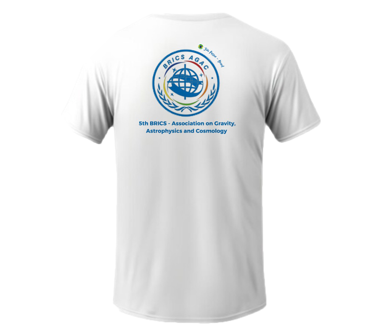 Back of the event t-shirt